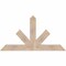 Ekena Millwork Saratoga Smooth Timber Gable Bracket, Douglas Fir, 60"W x 32"H x 3 1/2"D x 5 1/2"F, 13/12 Pitch GBW060X32X0406SAR00SDF - alternate 1